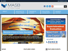 Tablet Screenshot of masb.org